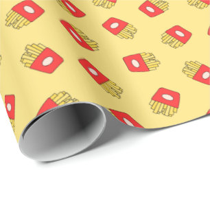 Papel De Presente Fritas
