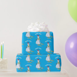 Papel De Presente Frosty Snowman Season