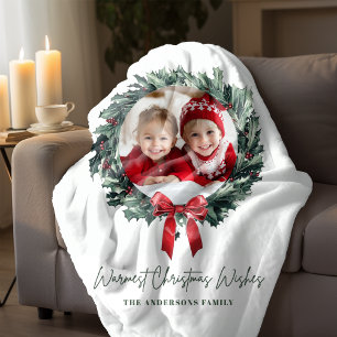 Papel De Presente "Frota de Natal Personalizada com Fotografia e Nom