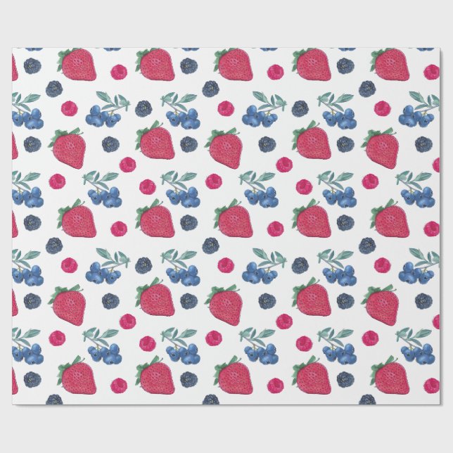 Papel De Presente Früchte (Aberto)