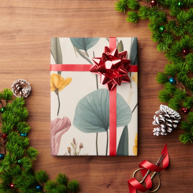 Papel De Presente Frühlings Gefühle (Presente de Natal)