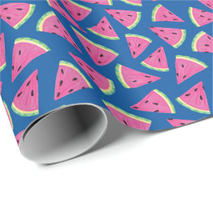 Papel De Presente Fruity Watermelon Summer Standard