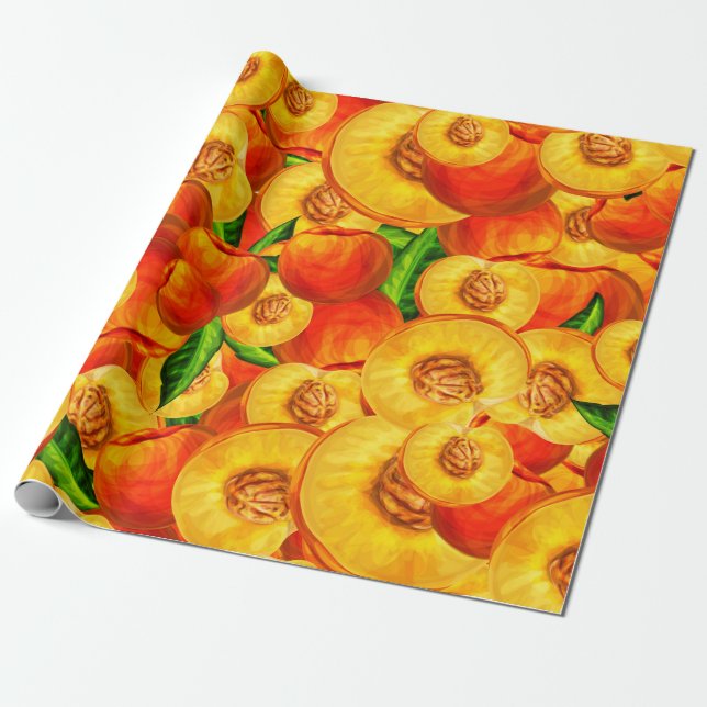 Papel De Presente Fruta (Desenrolado)