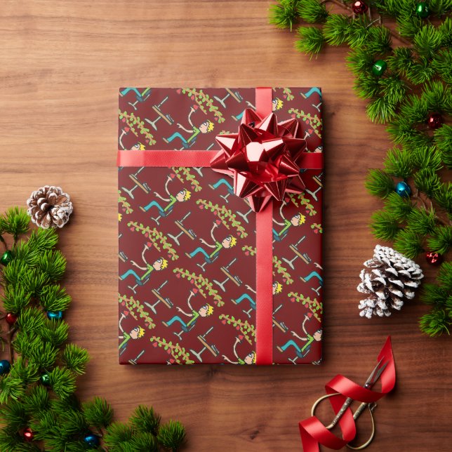 Papel De Presente Fruta ao Alcance (Presente de Natal)