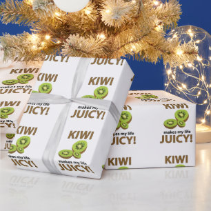 Papel De Presente Fruta Kiwi Lover