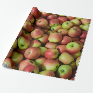 Papel De Presente Frutas coloridas