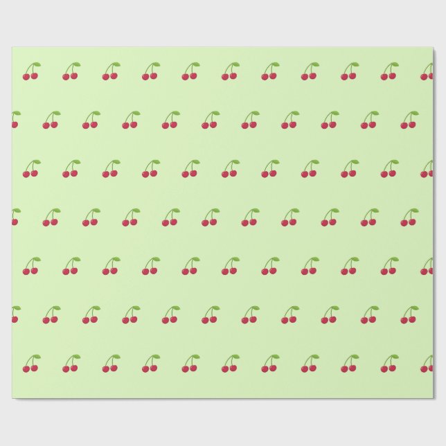 Papel De Presente Frutas Frescas  (Aberto)