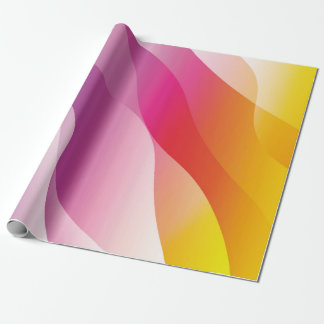 Papel De Presente Fundo abstrato ondulado. Ilustração com cor