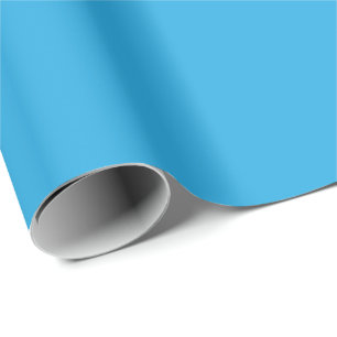 Papel De Presente Fundo Azul Céu Plano para Web e Impressão