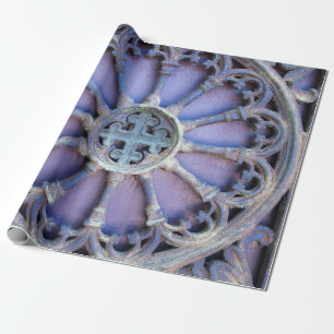 Papel De Presente Fundo com fragmento decorativo (portas antigas)