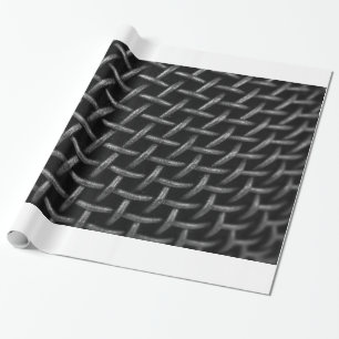 Papel De Presente Fundo da Grade de Microfone