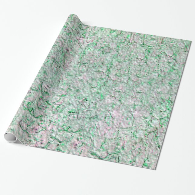 Papel De Presente Fundo da parede verde (Desenrolado)