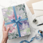 Papel De Presente Fundo das Cinzas Florais Púrpuras cor-de-rosa<br><div class="desc">Enrole seus presentes elegantemente com nosso Papel de enrolar da Cinza Floral Púrpura Cor-de-rosa. Essa versátil sombra expele a sofisticação do eterno,  fazer-a perfeita para qualquer ocasião. Elevem seus presentes com um toque de luxo subestimado que impressionará qualquer receptor.</div>