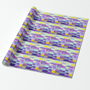 Papel De Presente Fundo de Abstrato de Arte Pintada à Mão