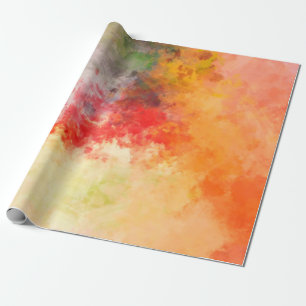 Papel De Presente Fundo de Abstrato pintado com escova. Pincel encra
