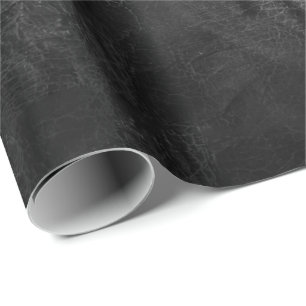 Papel De Presente fundo de couro preto