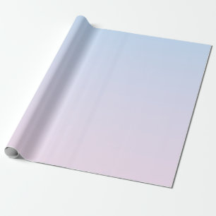 Papel De Presente Fundo de Gradação Cor-de-Rosa Pálido e Azul