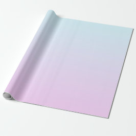 Papel De Presente Fundo de gradiente pastoso rosa e azul
