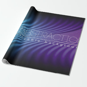 Papel De Presente Fundo de linhas neon brilhantes com estilo 80s1980