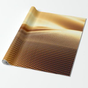 Papel De Presente Fundo de ouro de luxo com secador de partículas. m