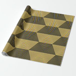 Papel De Presente fundo geométrico abstrato. Malha hexagonal com