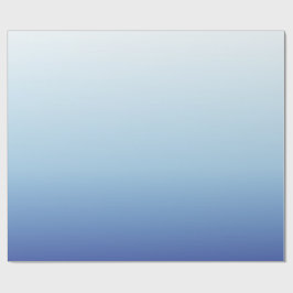 Papel De Presente Fundo Gradiente Azul Mínimo