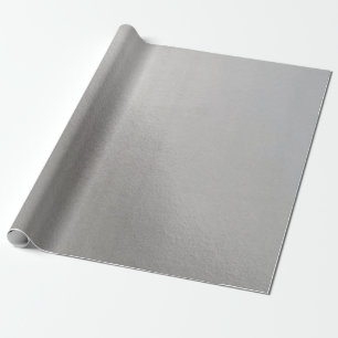 Papel De Presente fundo metálico prateado brilho reflexo