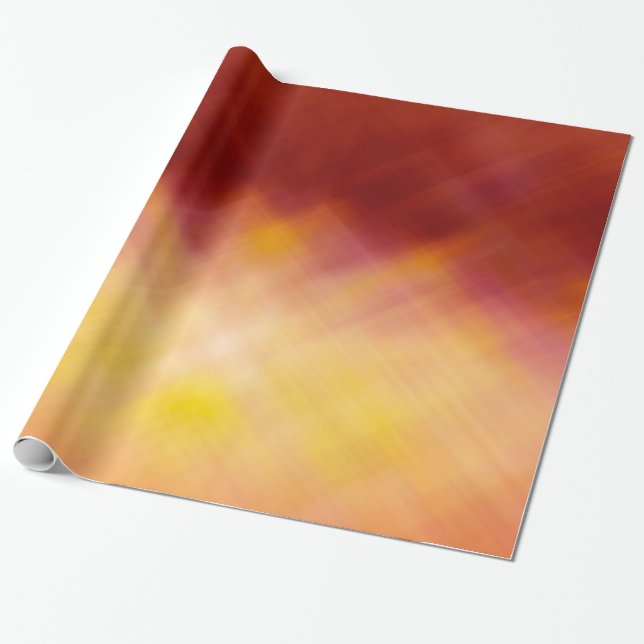 Papel De Presente Fundo Vermelho E Amarelo (Desenrolado)