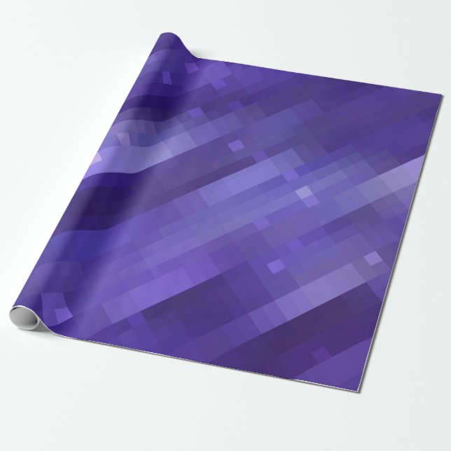 Papel De Presente Fundo violeta brilhante abstrato com glos (Desenrolado)