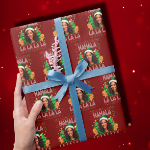 Papel De Presente Funny Kamala Harris Natal 2024