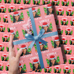Papel De Presente Funny Kamala Harris Pink Christmas<br><div class="desc">Funny Kamala Harris Pink Christmas</div>