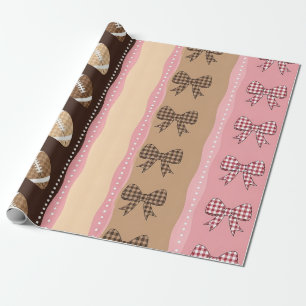 Papel De Presente Fútbol Coquette Arco Leopardado (10)