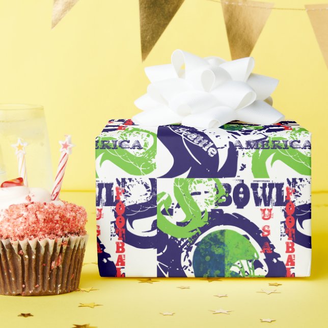 PAPEL DE PRESENTE FUTEBOL (Festa de aniversário)
