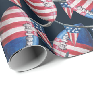 Papel De Presente Futebol americano