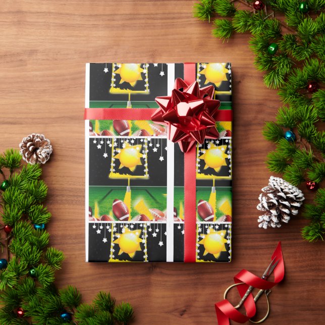 PAPEL DE PRESENTE FUTEBOL NOTURNO DE DOMINGO (Presente de Natal)