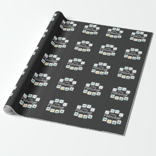 Papel De Presente Futuro Meteorologista Sun Rain Weatherman Fan