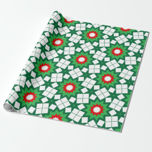 Papel De Presente Futuro Natal Verde