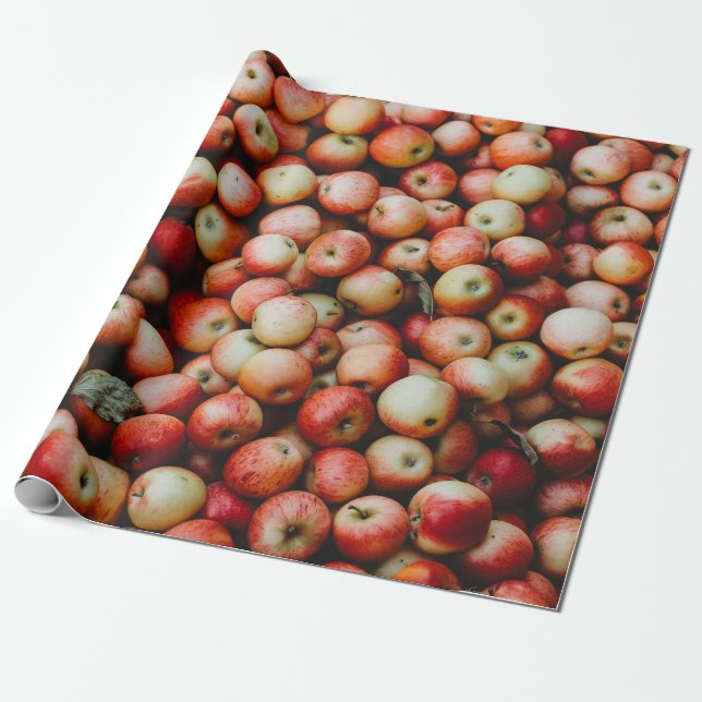 PAPEL DE PRESENTE GALA APPLES (Desenrolado)