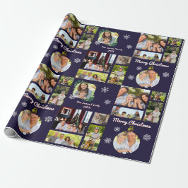 Papel De Presente Galeria de Fotos de Família Natal Personalizado Az