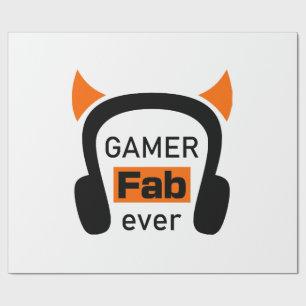 Papel De Presente gamer fab-ever