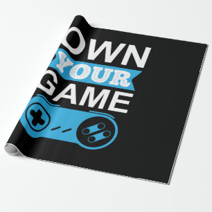 Papel De Presente Gamer Gift Possui Seu Jogo