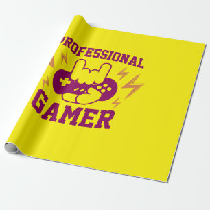 Papel De Presente Gamer Gift Professional
