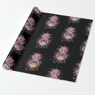 Papel De Presente Gamer Girl