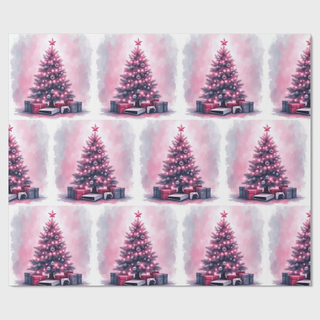 Papel De Presente Gamer Wrapping paper (Aberto)