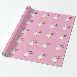 Papel De Presente Ganso bobo, Ganso Engraçado, Amante de Gansos