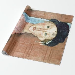 Papel De Presente Garota de chapéu, Modigliani