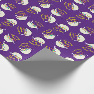 Papel De Presente Garotos de cereja, Festa de aniversário de sabão