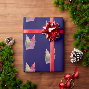 Papel De Presente Garrafas de vinho