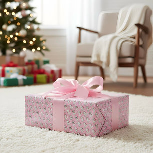 Papel De Presente Gatinha