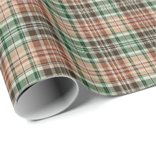 Papel De Presente Gatinho Claus Peek-a-Boo